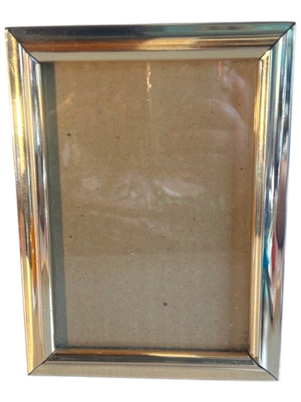Modern Shiny Gold 8x5 Picture Frame Wall Hanging Decor